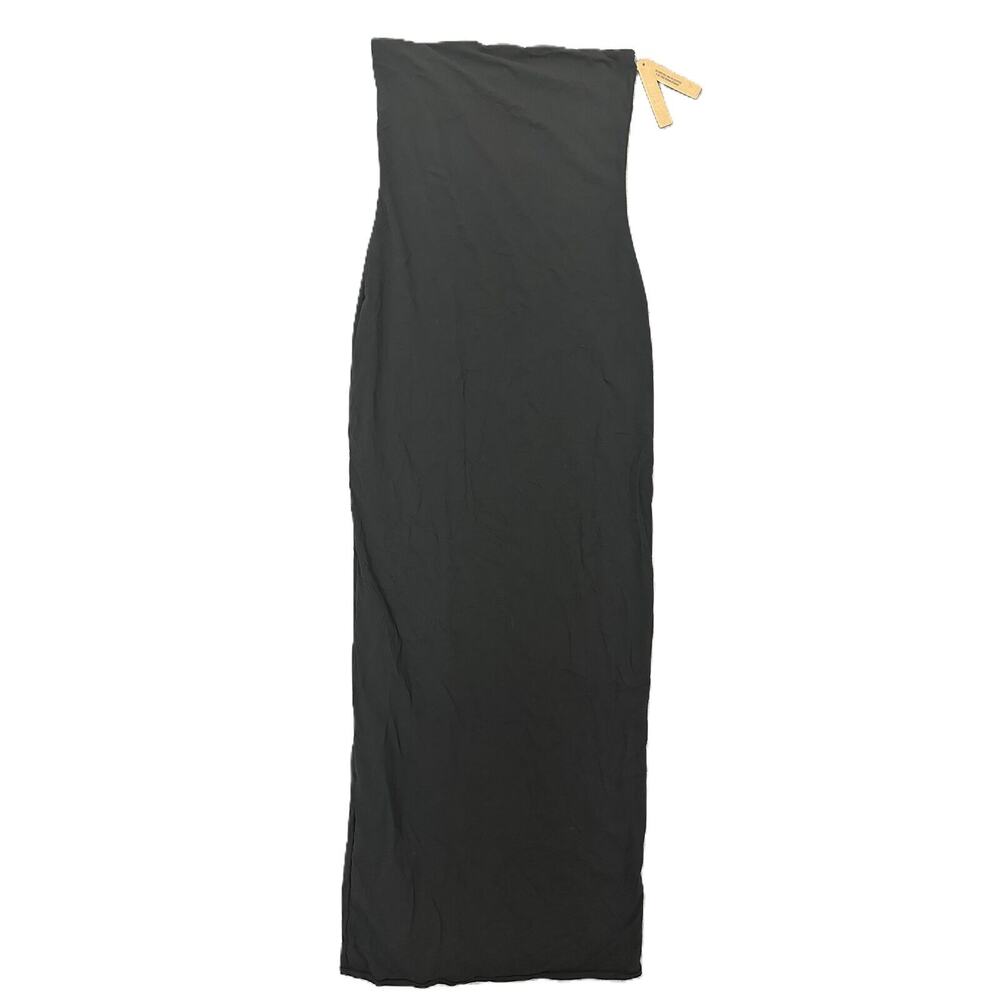 SKIMS Black Tube Dress Maxi Womens Size Large New